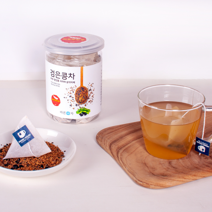 🥇파주 장단콩100% 검은콩차 ️삼각티백 🫘검은콩 | 아이디어스