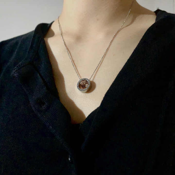 🖤Doublering Neacklace | 써지컬 | 아이디어스
