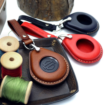 Harley-Davidson key chain, Smart Key Leather Case, Key Fob cover, Key Case