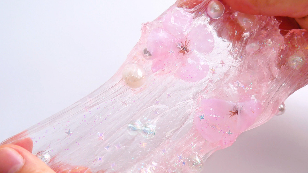 Cherry Blossom Artificial Flower Slime | liquid monster | k-slime ...