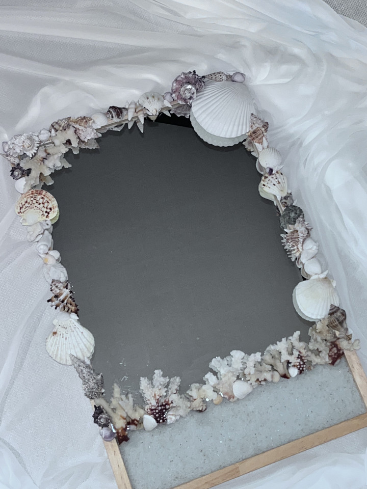 Coral reef mirror wood 아이디어스