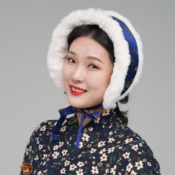 귀마개와 목도리를 동시에 2 in 1 한복 볼끼 | 아이디어스