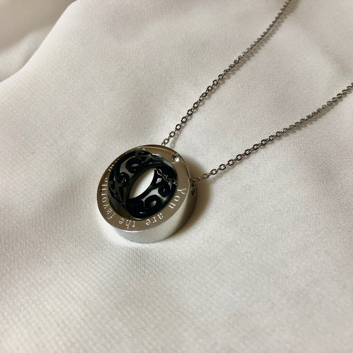 🖤Doublering Neacklace | 써지컬 | 아이디어스