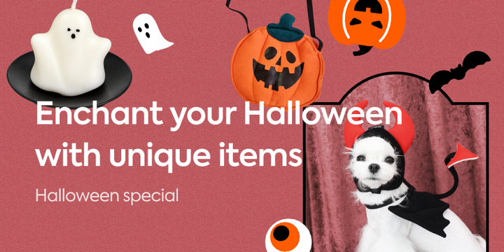 Enchant your Halloween with unique items