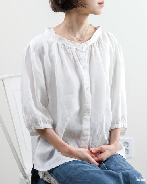 (인기상품) 리투아니아 린넨 블라우스 | 아이디어스 (인기상품) 리투아니아 린넨 블라우스