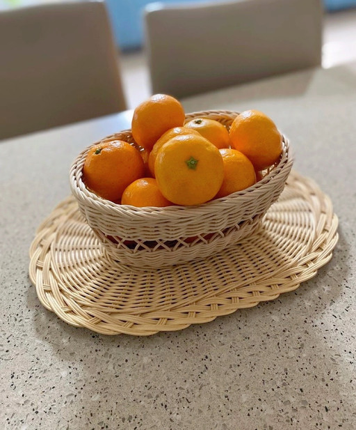 라탄 귤바구니🍊 | 아이디어스 라탄 귤바구니🍊