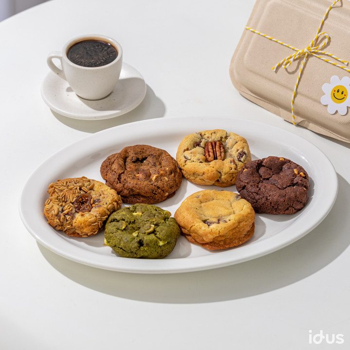 쫀득한 아메리칸 쿠키 6종🍪 | 아이디어스 쫀득한 아메리칸 쿠키 6종🍪