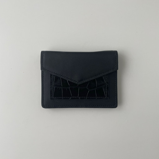 Luna Wallet 플랫지갑 Black 아이디어스