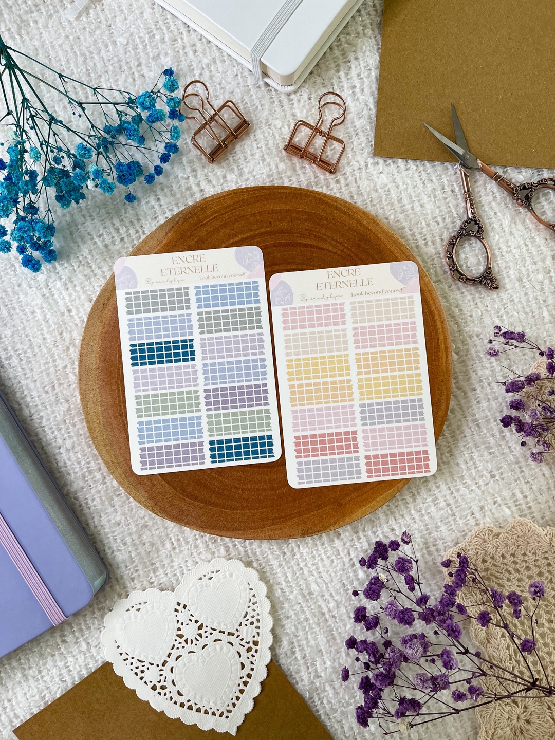 “Check pattern” Sticker sheet | idus