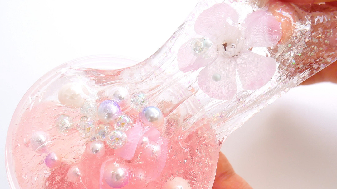 Cherry Blossom Artificial Flower Slime | liquid monster | k-slime ...