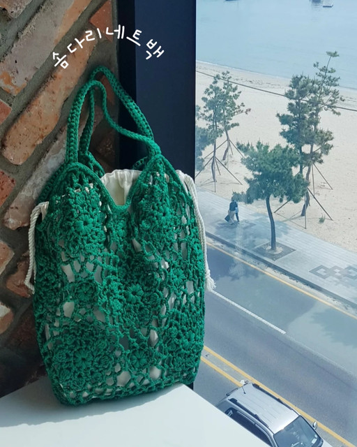 솜다리 네트백(이너백 증정) | 아이디어스 솜다리 네트백(이너백 증정)