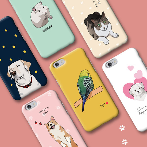 멍글 폰케이스 주문제작 펫굿즈제작사이트